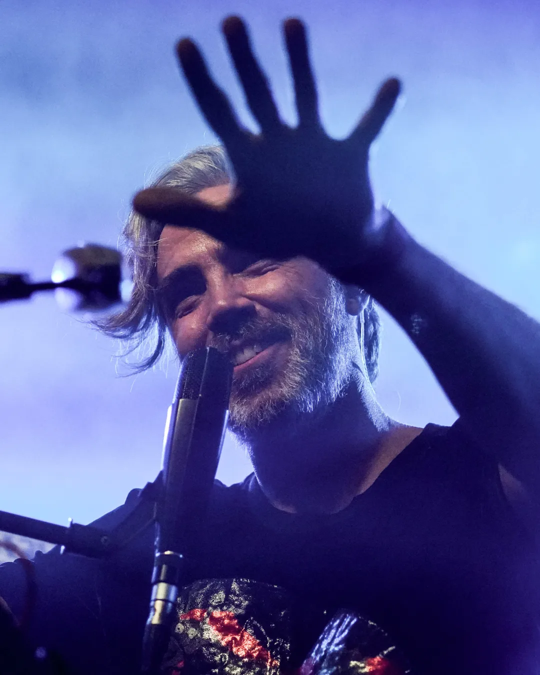 Patrick Watson performing live on stage